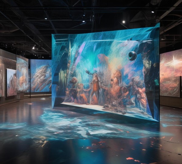 冠县数字油画展,艺术与科技的融合 冠县数字油画展,艺术与科技的融合
